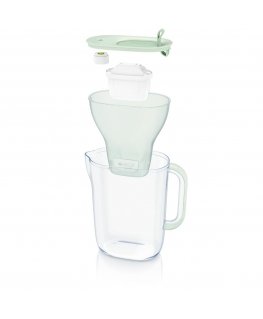 Brita 1051367 vandens filtras Vandens filtravimo butelis 2,4 L Žalia, Permatomas