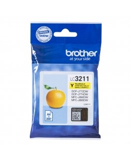 Brother LC-3211Y ink cartridge Original Standard Yield Yellow