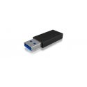 ICY BOX IB-CB015 USB Type-C 3.1 (Gen 2) USB Type-A 3.1 (Gen 2) musta
