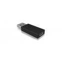 ICY BOX IB-CB015 USB Type-C 3.1 (Gen 2) USB Type-A 3.1 (Gen 2) Melns