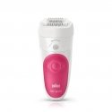 Braun Silk-épil 5 5/500 SensoSmart 28 pincetes Rozā, Balts Braun Silk-épil 5 5/500 SensoSmart 28 pincetes Rozā, Balts
