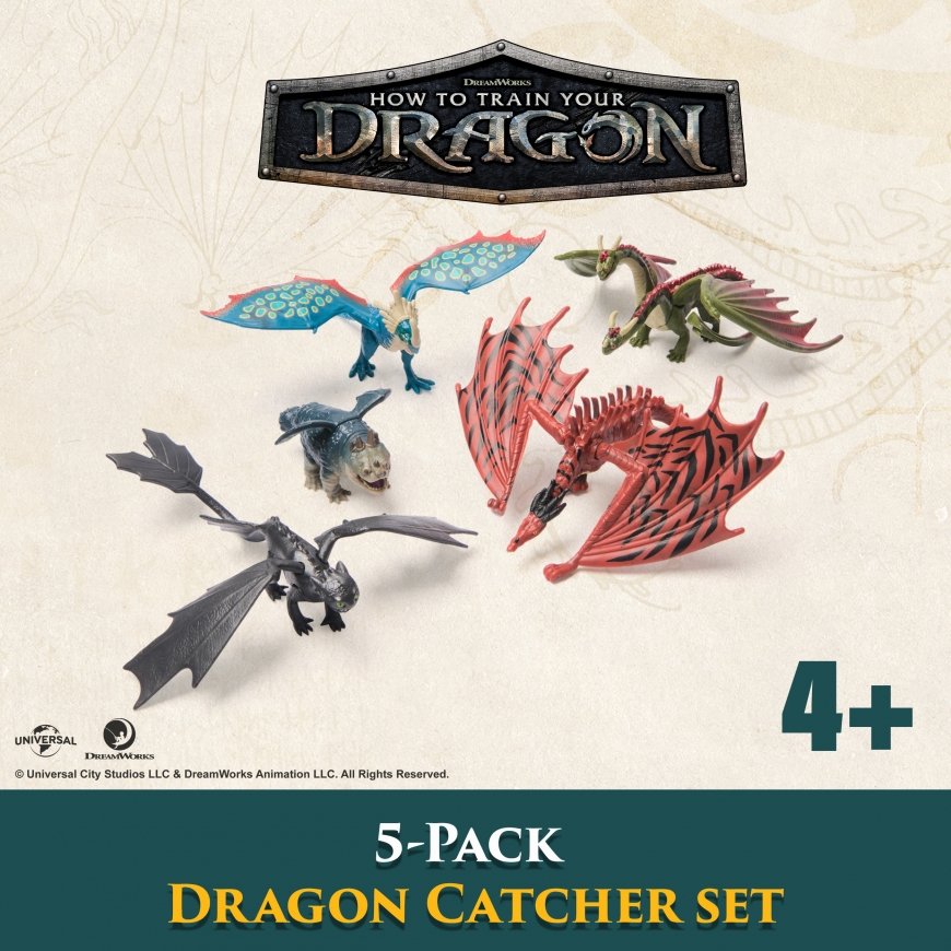 How to train your dragon DWD FGR Dragon Catcher Set GML – 3