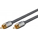 Goobay 65296 audiokaabel 5 m RCA Hõbe, Must Goobay 65296 audiokaabel 5 m RCA Hõbe, Must
