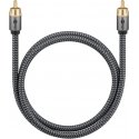 Goobay 65296 audio kabelis 5 m RCA Sudrabs, Melns Goobay 65296 audio kabelis 5 m RCA Sudrabs, Melns