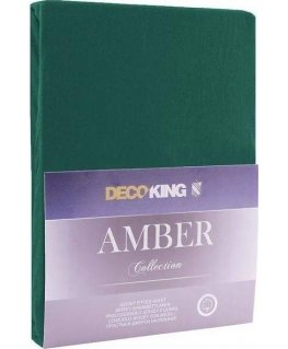 Gultas DecoKing Amber 180-200x200+30 cm, krāsa: tumši zaļa