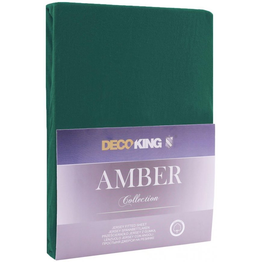 Paklina DecoKing Amber 180-200x200+30 cm, väri: tummanvihreä – 2