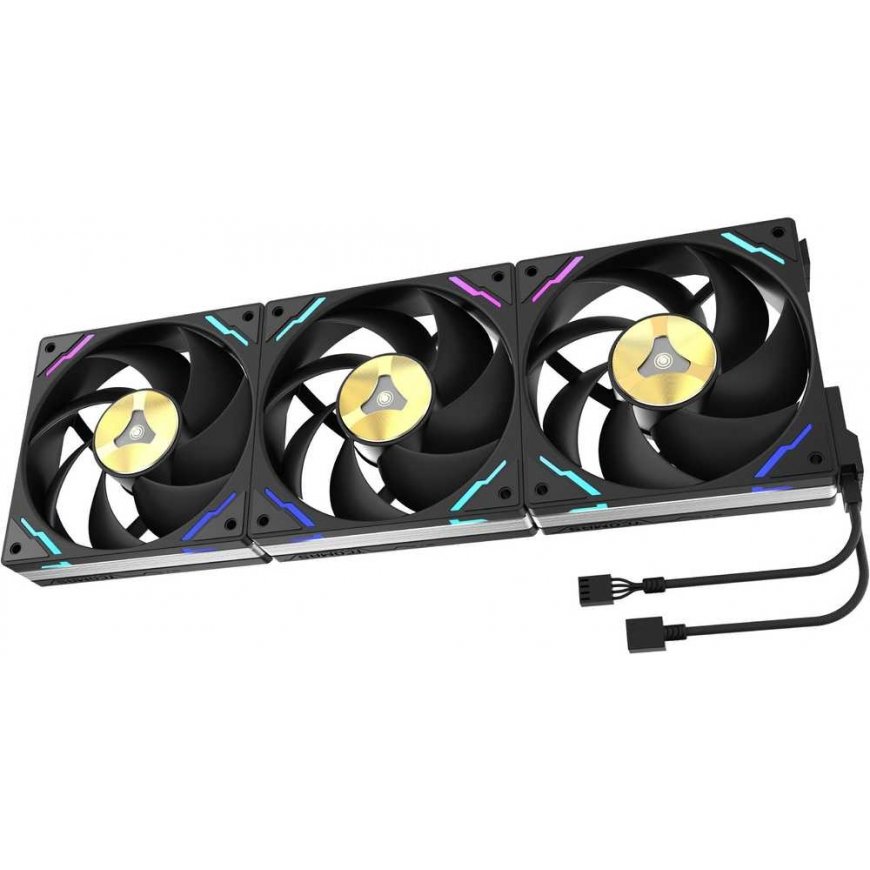 „Tcomas FC700 PRO“ ventiliatorius, juodas, 3 vnt. pakuotėje – 3