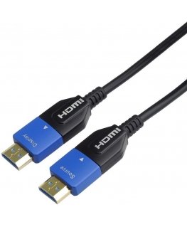 PremiumCord Ultra High Speed HDMI 2.1 optinis kabelis 8K@60Hz 4K@120Hz 30m auksinis padengtas
