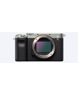 Sony α 7C MILC-kere 24,2 MP CMOS 6000 x 4000 pikslit Must, Hõbe