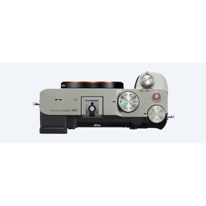 Sony α 7C MILC-runko 24,2 MP CMOS 6000 x 4000 pikseliä musta, Hopea – 2