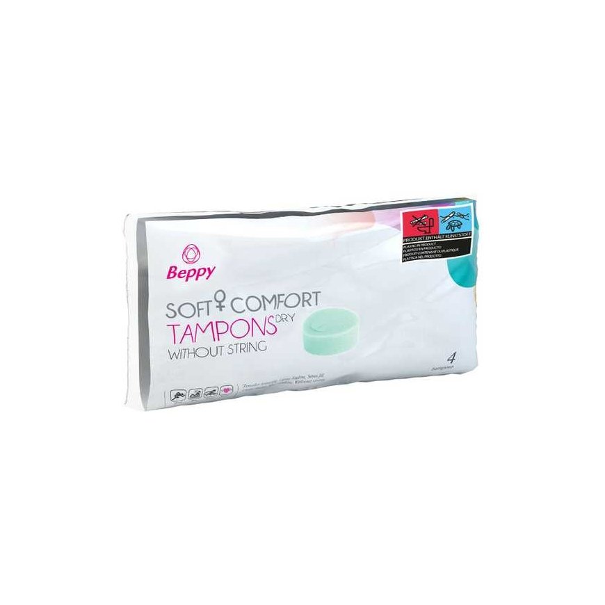 Tamponiniai-BEPPY SOFT&COMFORT TAMPONAI DRY 4VNT