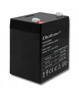 Qoltec 53033 automobilio akumuliatorius AGM („Absorbed Glass Mat“) 4,5 Ah 15 V 65,5 A Motociklas