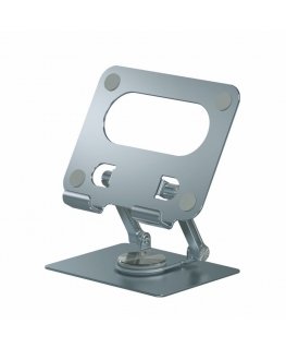 Evelatus D68 Universaali 360° Tablettiteline Alumiini Hopea
