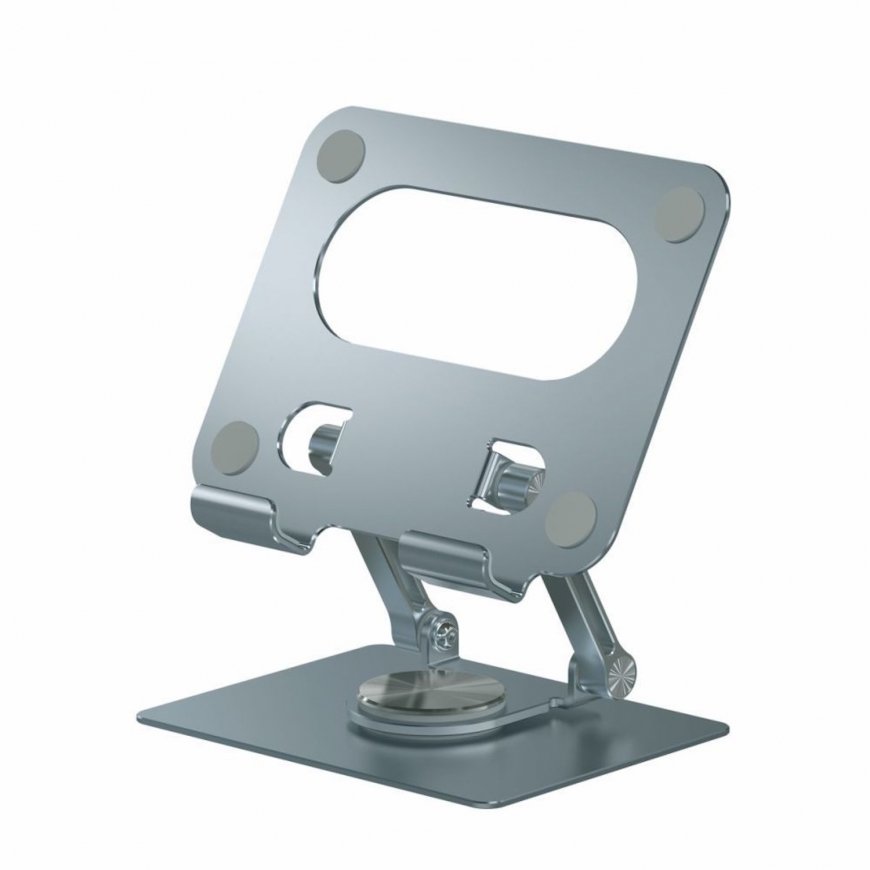 Evelatus D68 Universaali 360° Tablettiteline Alumiini Hopea
