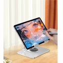 Evelatus D68 Universal 360° Tablet Stand Holder Aluminium Silver Evelatus D68 Universal 360° Tablet Stand Holder Aluminium Silver