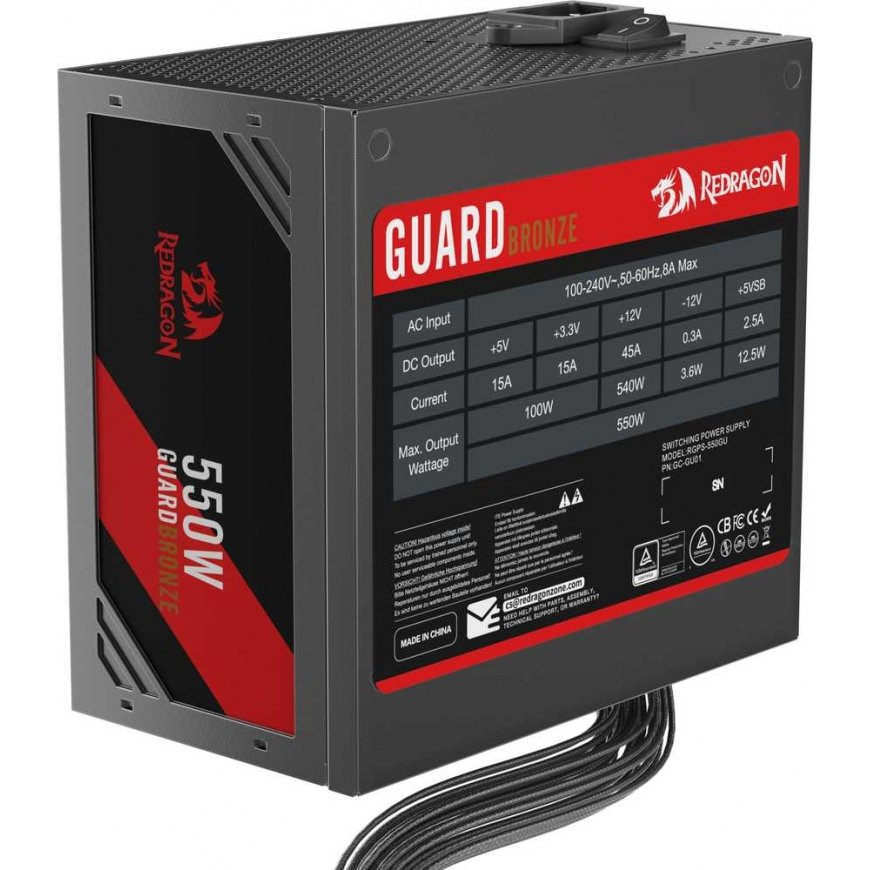 Блок питания Redragon Guard GC-GU01 550W – 3