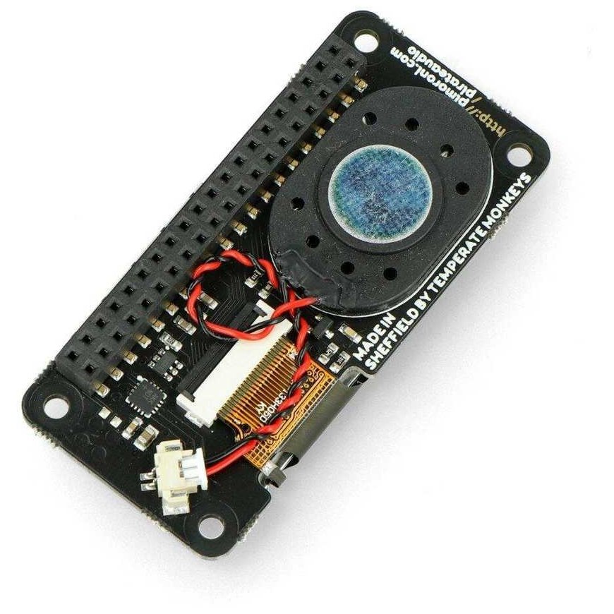Piraadi Audio Kõlar, ekraaniga kõlar, DAC, mõeldud Raspberry Pi jaoks, Pimoroni PIM485 – 2