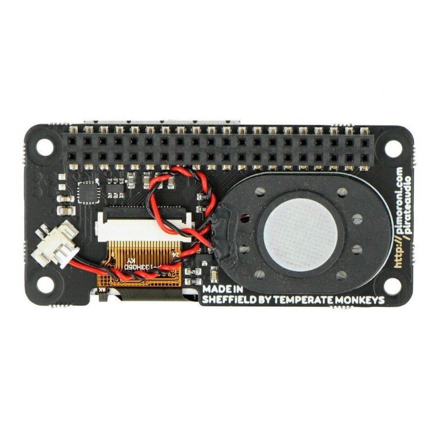Pirate Audio Speaker, speaker with screen, DAC, designed for Raspberry Pi, Pimoroni PIM485 – 3