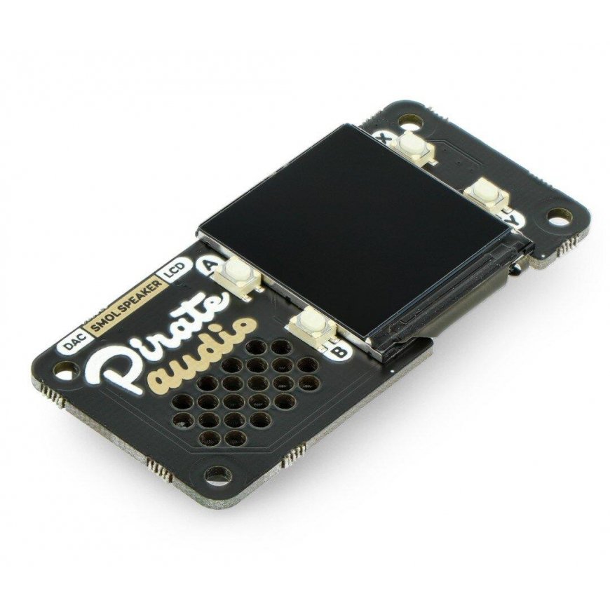 Piraadi Audio Kõlar, ekraaniga kõlar, DAC, mõeldud Raspberry Pi jaoks, Pimoroni PIM485 – 4