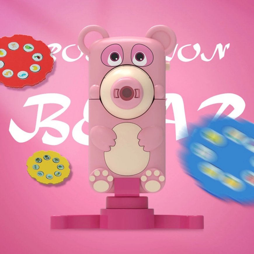 Kiddyz PR1 Lapset 2in1 Kompakti Taitettava Piirustusprojektori-pöytä – 2