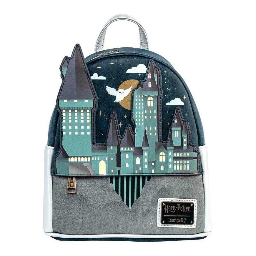 Loungefly Harry Potteri Hogwarts seljakott 27cm – 4