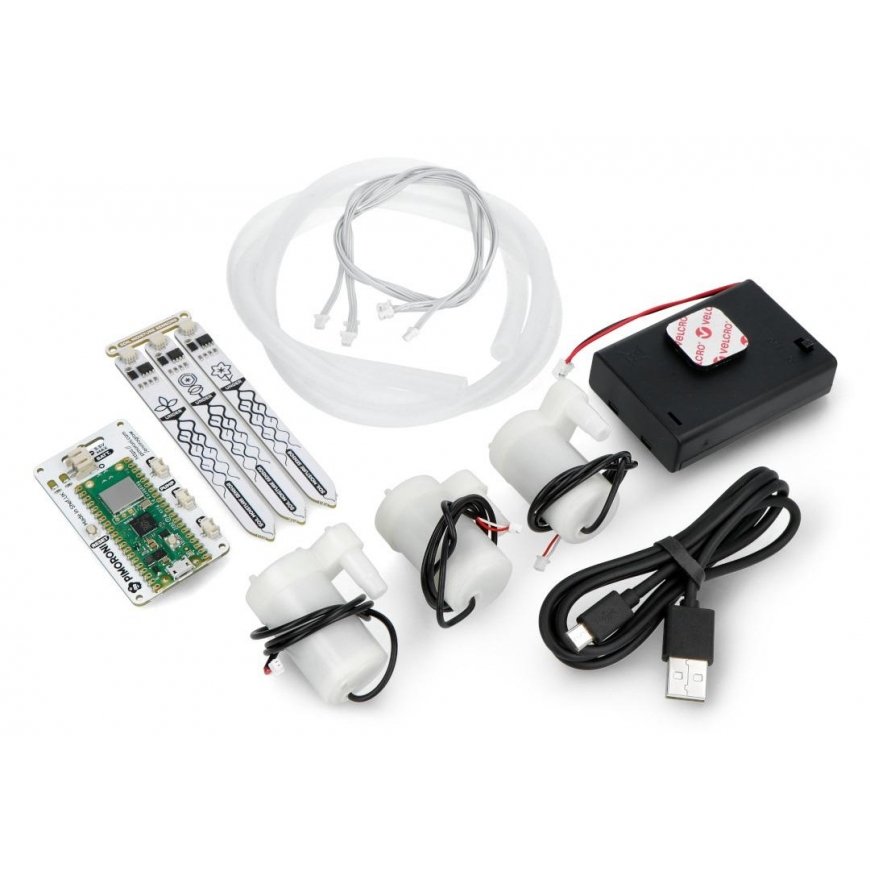 Pimoroni Enviro Grow на Raspberry Pi Pico W + комплект аксессуаров – 2