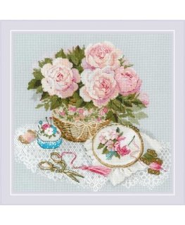 UAB Riolis izšūšanas komplekts "Laiks izšūt" 30x30 cm SR2280