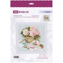 UAB Riolis Cross Stitch Kit "Time to Embroider" 30x30 cm SR2280 UAB Riolis Cross Stitch Kit "Time to Embroider" 30x30 cm SR2280