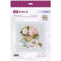 UAB Riolis Cross Stitch Kit "Time to Embroider" 30x30 cm SR2280 UAB Riolis Cross Stitch Kit "Time to Embroider" 30x30 cm SR2280