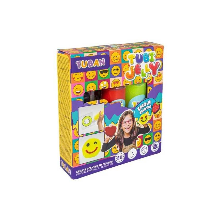 Tuban Rinkinys Tubi Jelly Emotki 3 spalvų