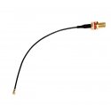 Mikrotik ACSMAUFL coaxial cable SMA Black Mikrotik ACSMAUFL coaxial cable SMA Black