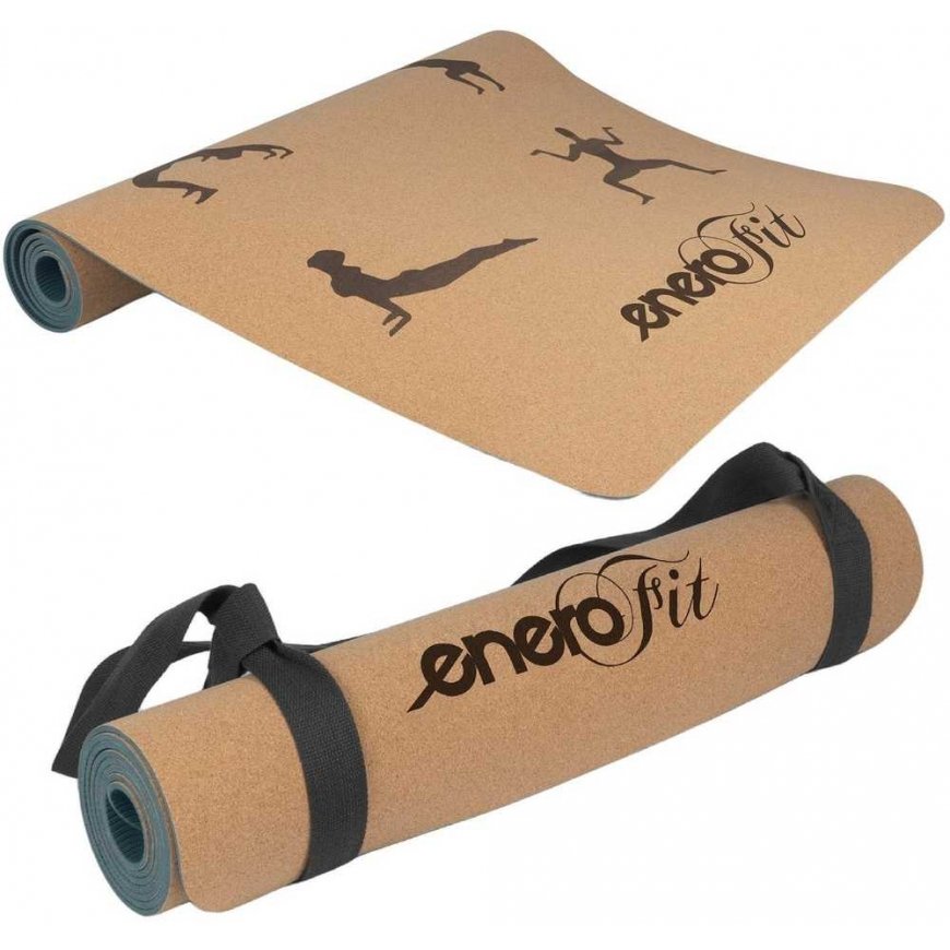 Korkkijoogamatto 183x61x0,4 cm ENERO FIT