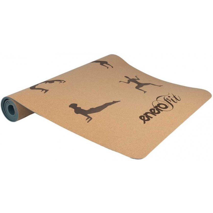 Korkkijoogamatto 183x61x0,4 cm ENERO FIT – 2