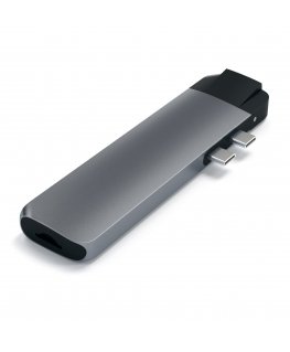 Satechi ST-TCPHEM док-станция для ноутбука Thunderbolt 3 Серый