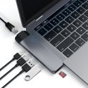 Satechi ST-TCPHEM knyginių kompiuterių dokas / jungčių replikatorius Thunderbolt 3 Pilka Satechi ST-TCPHEM knyginių kompiuterių dokas / jungčių replikatorius Thunderbolt 3 Pilka