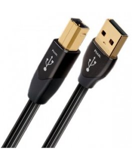 AudioQuest 0.75m Pearl USB A-B USB-kaapeli USB 2.0 0,75 m USB B musta