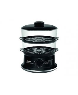 Tefal VC140135 steam cooker 2 basket(s) Freestanding 900 W Black