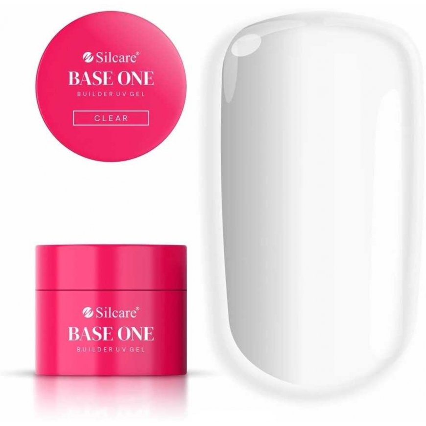 SILCARE Base One gel nail polish – clear, 50 g – 2