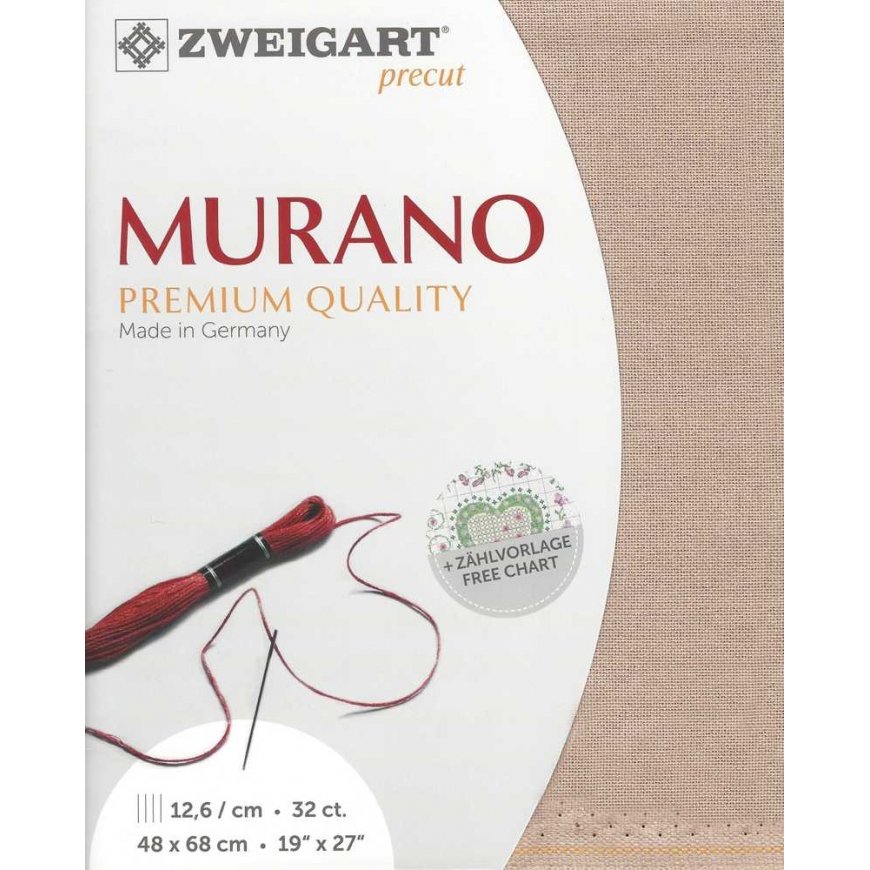 Zweigart Sawitzki Iš anksto supjaustytas Murano 48x68 cm 398430214868 – 2