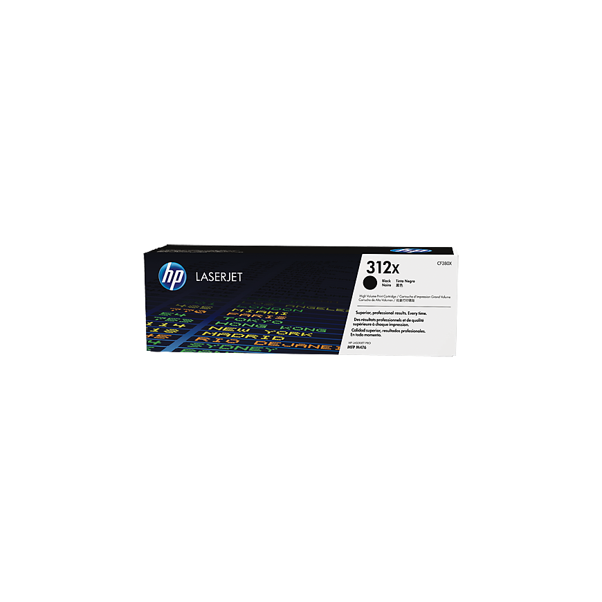 HP TONER CARTRIDGE 312X Black CONTRACT LASERJET