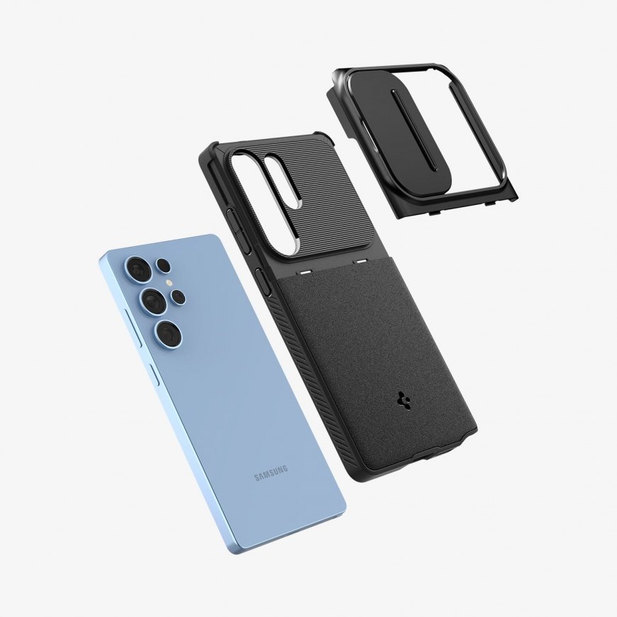 Spigen Optik Armor mobilo telefonu apvalks 17,5 cm (6.9") Aploksne Melns – 4