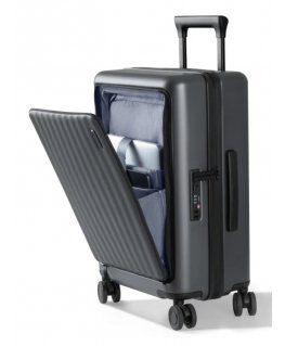 Xiaomi 6941812793053 lagaminas Nedidelis lagaminas Kietas šalmas Juoda 38 L Audinys, Polikarbonatas (PC), Poliesteris