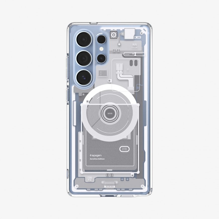 Spigen Ultra Hybrid Zero One (MagFit) mobiliojo telefono dėklas 17,5 cm (6.9") Balta