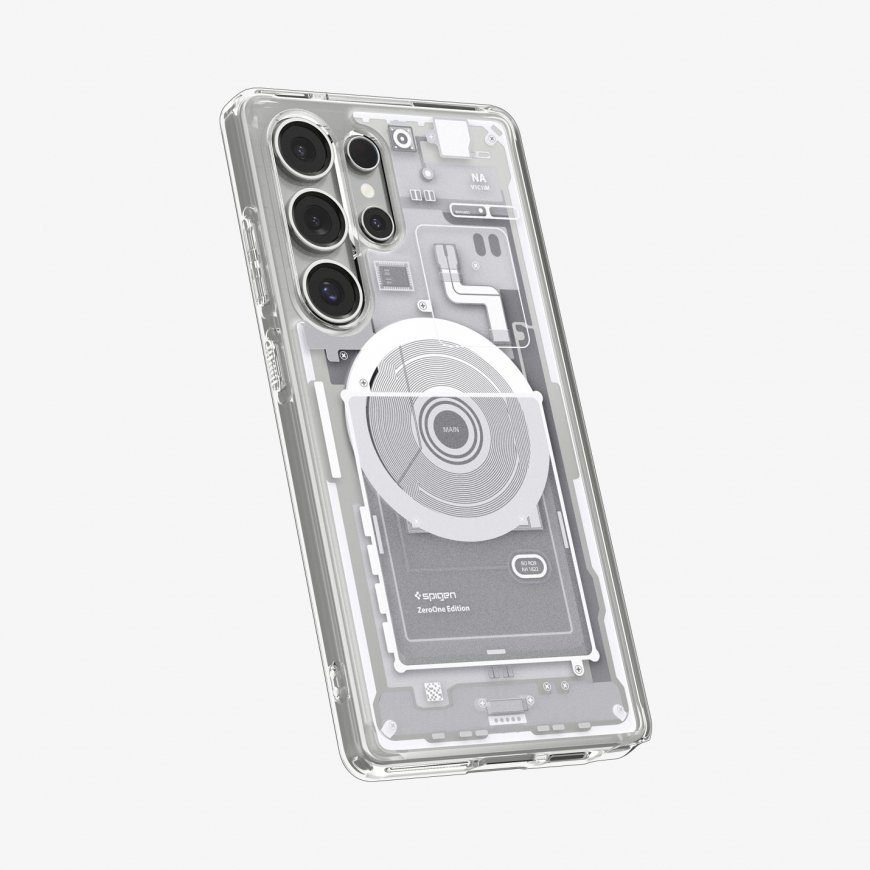 Spigen Galaxy S25 Ultra Case Ultra Hybrid Zero One (MagFit) White – 4