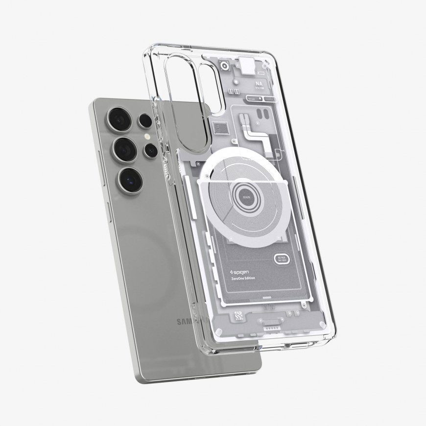 Spigen Ultra Hybrid Zero One (MagFit) mobiliojo telefono dėklas 17,5 cm (6.9") Balta – 5