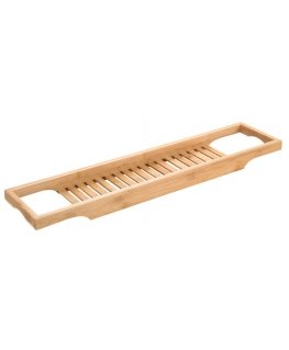 WENKO 24750100 uzglabāšanas konteineris vannas istabai Koks Bamboo Vannas istabas organizators