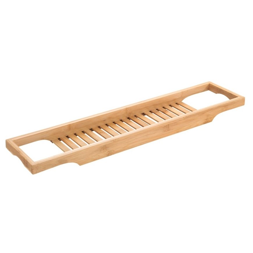 WENKO 24750100 bathroom storage container Wood Bamboo Bathroom organizer