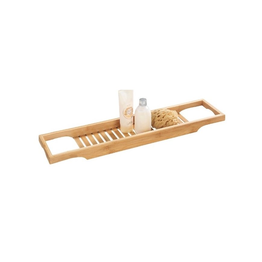 WENKO 24750100 bathroom storage container Wood Bamboo Bathroom organizer – 2