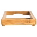 WENKO 24750100 bathroom storage container Wood Bamboo Bathroom organizer