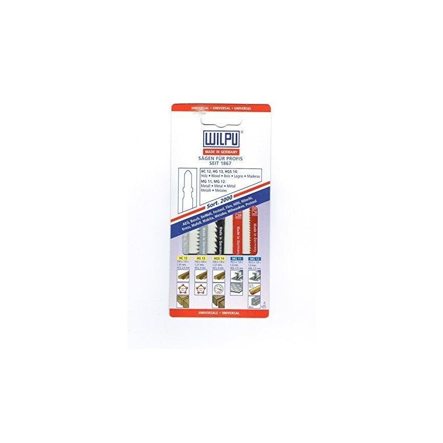Saws SORT 2000 (5 pcs. set) WILPU